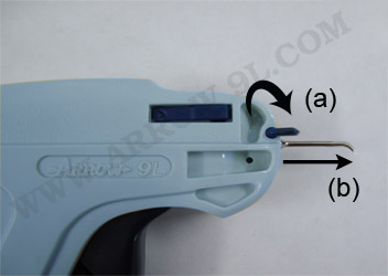 how to replace damaged needle in arrow 9l tag gun